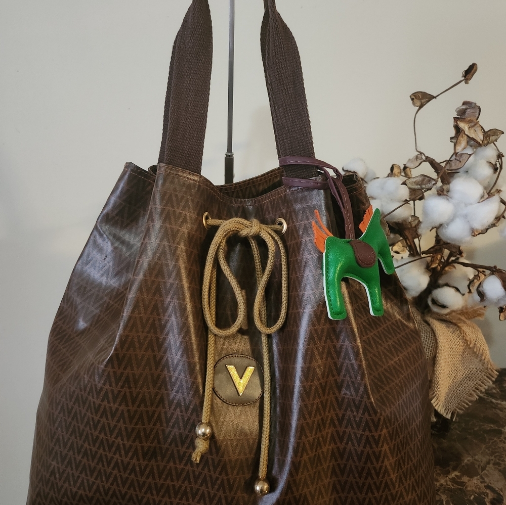 Mario Valentino Vintage  Weekender (New) - Picture 12 of 16
